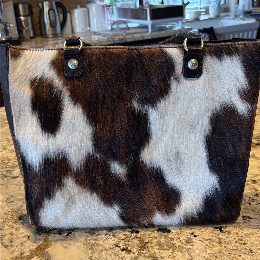 Patricia Nash Cowhide Tote